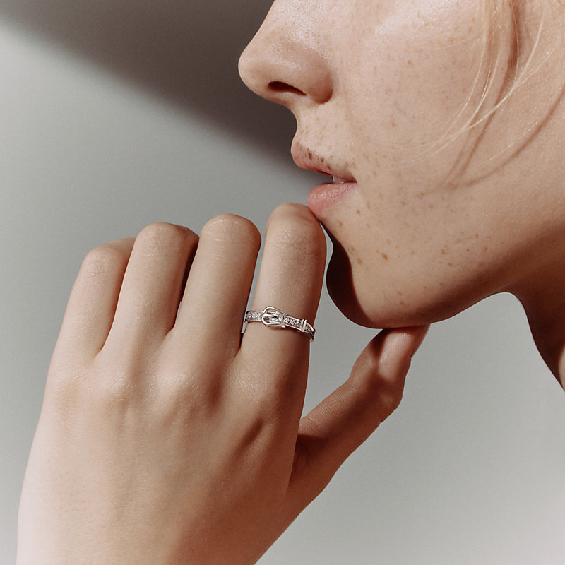 Etriviere ring, small model | Hermès USA